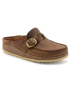 Женские сабо Buckley кожаные, коньяк Birkenstock
