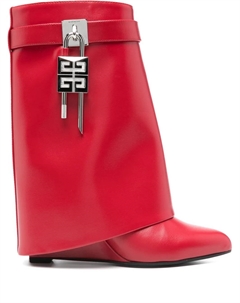 Ботильоны Shark Lock 90, красный Givenchy