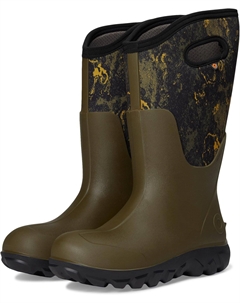 Ботинки Classic Seamless Tall - Acid Camo, цвет Olive Multi Bogs°