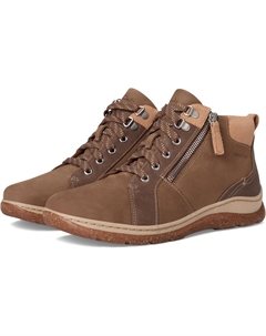 Ботинки женские Orlene Top водонепроницаемые из нубука, коричневый Clarks