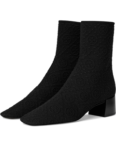 Ботинки Stretch Ankle Boot 45mm, цвет Perfect Black Tory burch
