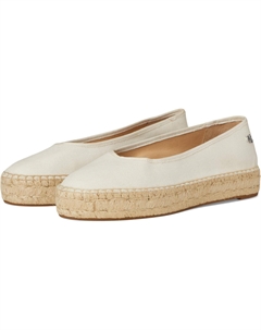 Балетки Luize Canvas Ballet Espadrille, цвет Soft White/Soft White Lauren ralph lauren