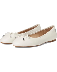 Балетки Jayna Nappa Leather Flat, цвет Soft White Lauren ralph lauren