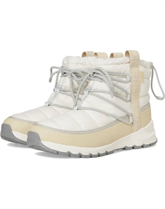 Женские ботинки ThermoBall WP водонепроницаемые стеганые, бело-бежевый The north face
