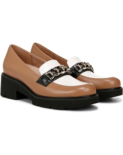 Лоферы Desi, цвет Cafe/White/Black Leather Naturalizer