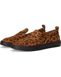 Лоферы Uptown Loafer/Moc Shoes, цвет Tan Leopard Suede Leather Vionic