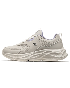 Женские противоскользящие износостойкие амортизирующие кроссовки для бела низкие светло-бежевые белые, цвет Light Beige White Camel