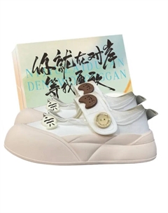 Женские скейтерские кеды лоу-топ бело-розовые с коробкой, цвет White Pink+Shoe Box Jimixiong