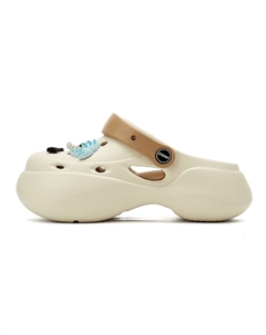 Классические перфорированные клоги для женщин в цвете хаки, цвет Khaki Josiny