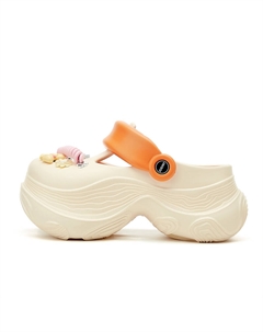 Женские клоги оранжевые, цвет Orange Josiny