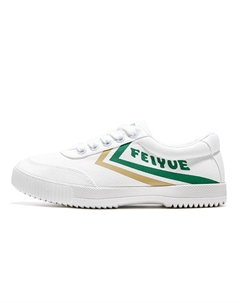 Износостойкие и легкие низкие кеды Unisex белый желтый зеленый Feiyue.®