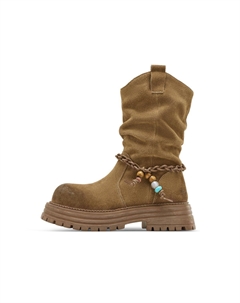 Жёлтые женские ботинки Crew Martin, цвет Yellow C°banner