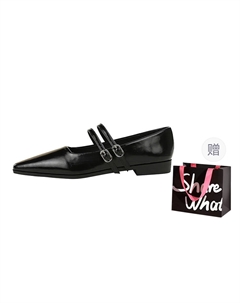 Женские повседневные туфли 2,5 см черные с сумкой для покупок, цвет Black+Shopping Bag Bigtree