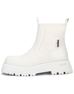 Женские бежевые полусапожки, цвет White Melissa