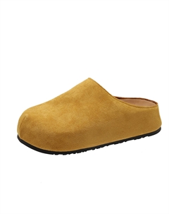 Женские противоскользящие устойчивые к истиранию и запаху закрытые тапочки Ginger Yellow, цвет Ginger Yellow Czrsk