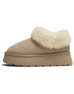 Женские зимние сапоги абрикосовые/экрю с искусственной шерстяной подкладкой, цвет Apricot/Ecru (Faux Wool Lining) Tatá