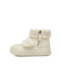 Женские зимние ботинки с меховой отделкой, бежевый Daphne