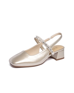 Женские туфли на высоком каблуке шампань, цвет Champagne Josiny