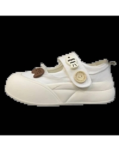 Женские скейтерские кеды лоу-топ белые, цвет White Jimixiong