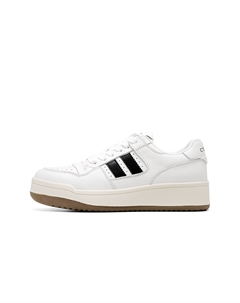 Женские устойчивые к истиранию скейтерские кроссовки бело-черные, цвет White Black C°banner