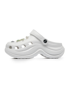 Классические перфорированные клоги для женщин белые, цвет White Josiny