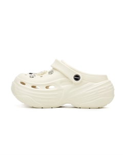 Классические перфорированные клоги для женщин белые, цвет White Josiny