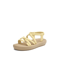 Женские римские сандалии жёлтые, цвет Yellow Tonybear