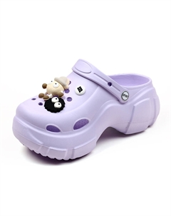 Женские сабо фиолетовые, цвет Purple Tonybear