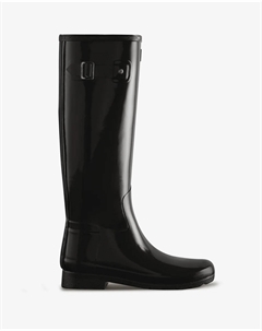 Сапоги женские до колена, черный Hunter