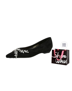 Женские повседневные туфли Casual Single - черные с сумкой для покупок, цвет Black+Shopping Bag Bigtree