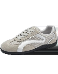 Низкие немецкие армейские кеды женские серые, цвет Gray Josiny