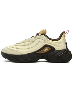 Рей 4 Кроссовки 'Кремово-белые оранжевые' Женские — Бежевые черные, цвет Beige Black Fila fusion