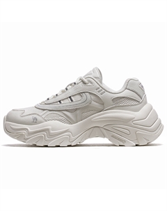 Антискользящие и износостойкие дышащие низкие кеды женские экрю - замковый серый/белый серебристый, цвет Castle Gray/White Silver Camel