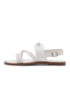 Женские сандалии Icon Series One Strap белые, цвет White Pedro