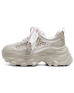 Женские низкие массивные кроссовки Light Gold, цвет Light Gold Josiny