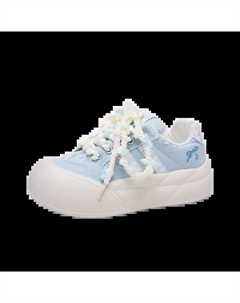 Женские скейтерские кроссовки Sky Blue с коробкой и носками в подарок, цвет Sky Blue+Box+Gift Socks Jimixiong