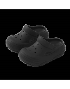 Клоги женские черные, цвет Black Tafn