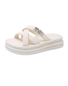 Женские противоскользящие шлепанцы Ecru, цвет Ecru Tonybear