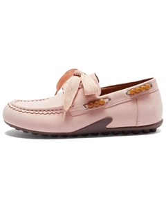 Мокасины женские светло-персикового розового цвета PNN, цвет Light Peach Pink PNN Le saunda