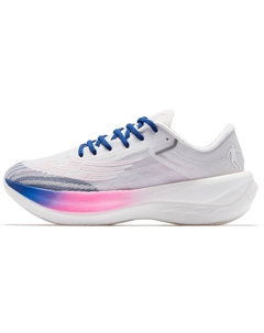 Фейин PB2.0 амортизирующие кроссовки с противоскользящей подошвой женские низкие беговые аврора розовые Qiaodan