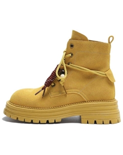 Женские короткие ботинки Мартин высотой 4,5 см песочного цвета, цвет Sand Josiny