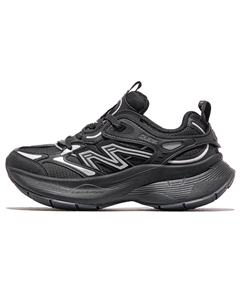 Высокие низкие массивные кроссовки для женщин черно-серебристые белые, цвет Black/Silver White Camel