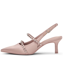 Маленькие босоножки Ck One на ремешке 6,3 см женские, телесный Charles&keith