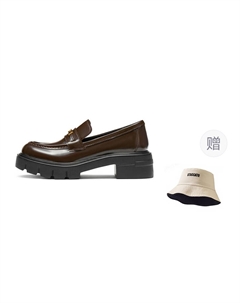 Осенние Листья Счет Лоферы 5см Женские, Элегантный Черный Staccato