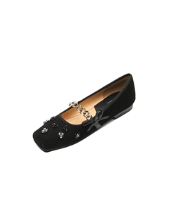 Повседневные туфли на каблуке 1,5 см, черные Echo&yolo