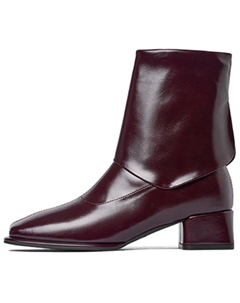 Бордовые женские ботильоны, цвет Burgundy Josiny