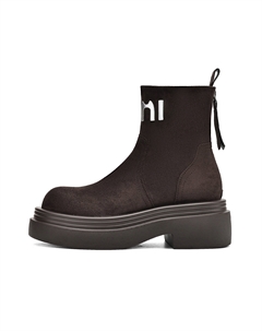 Женские полусапожки верблюжий/кофе, цвет Coffee Josiny