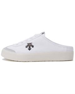 Cron Tempo Скользоустойчивые Тапочки Закрытого Мыса Унисекс Белый Черный Descente