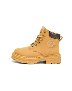 Женские ботинки Мартин до середины икры, желтый Cahhrrn