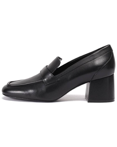 SW Chunky Heel Высокие каблуки 6 см Женские черные Stuart weitzman